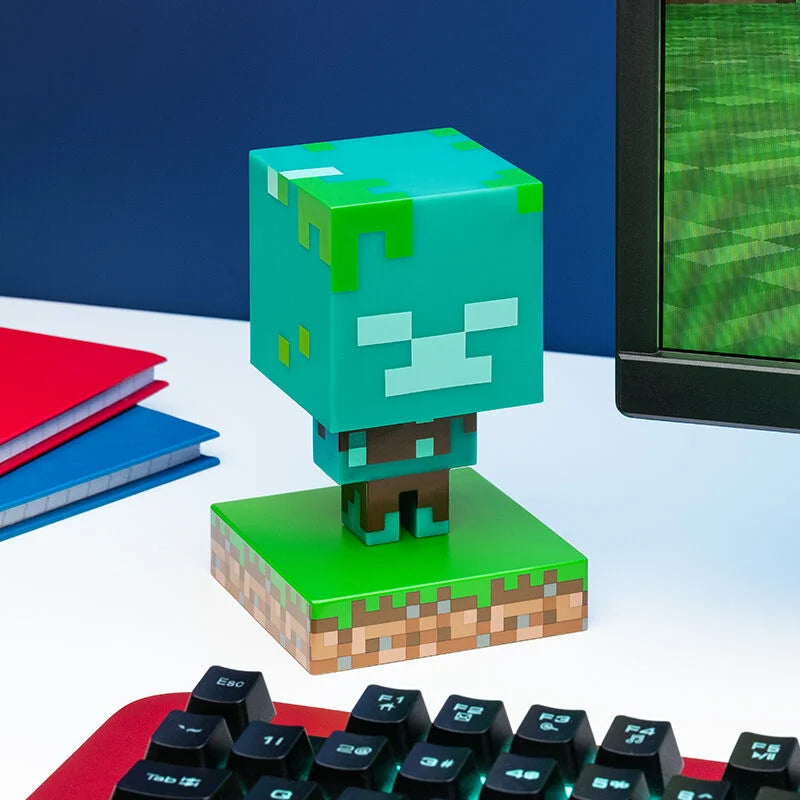 MINECRAFT - Drowned Zombie - Icon Light 3.9inch