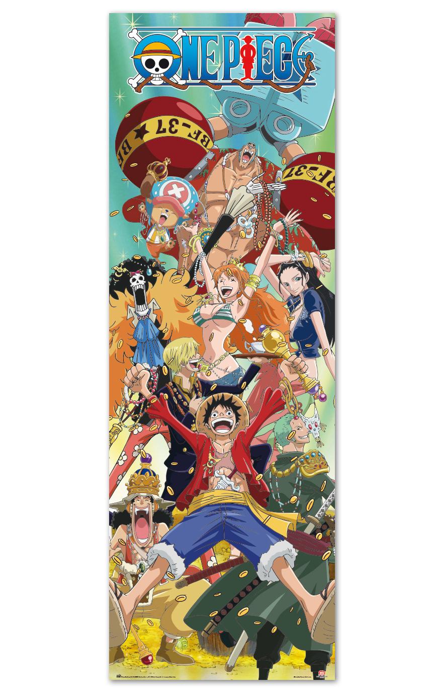 ONE PIECE - Poster de porte 53x158 cm