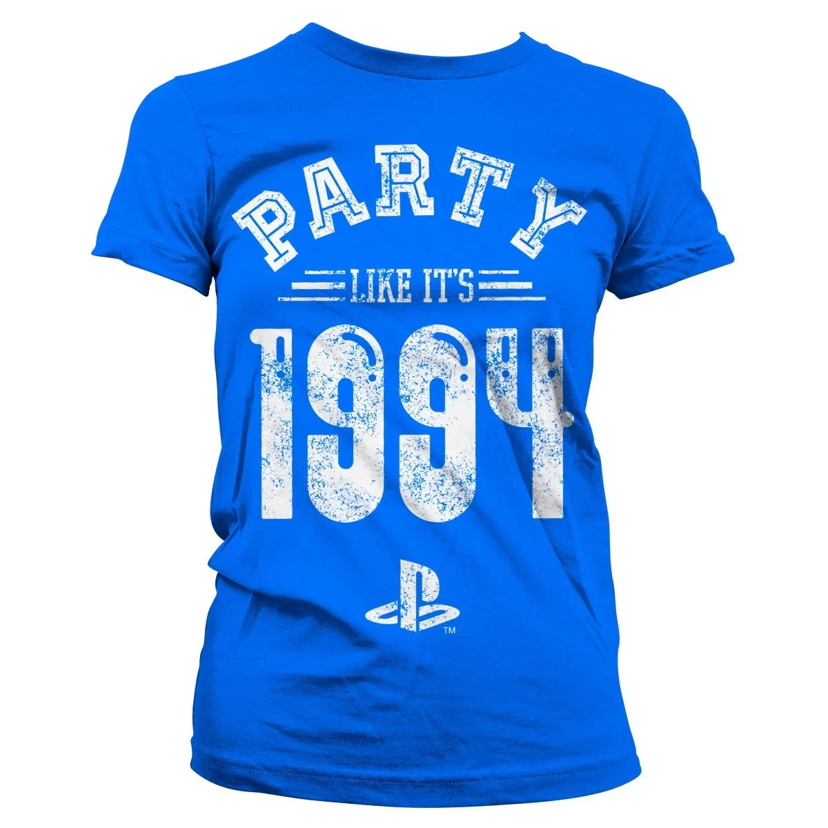 PLAYSTATION - T-Shirt Party Like It's 1994 - GIRL Blue (XL)