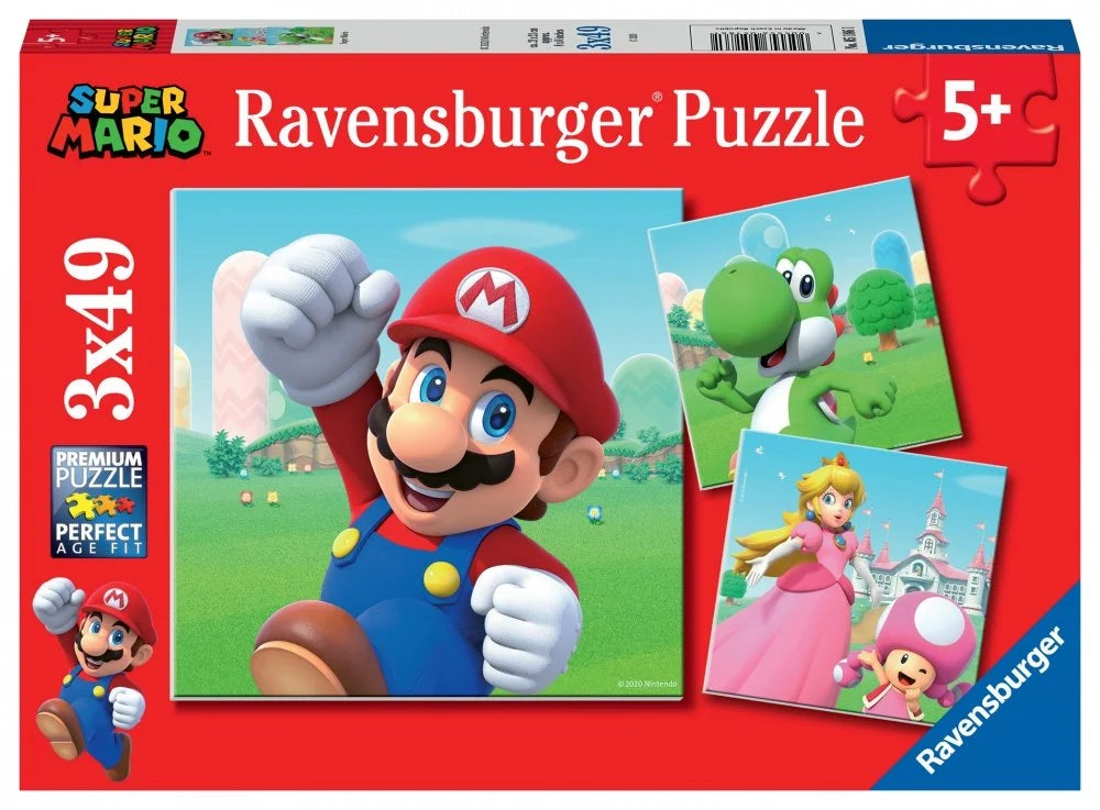 NINTENDO - Super Mario - 3 Puzzle 49P
