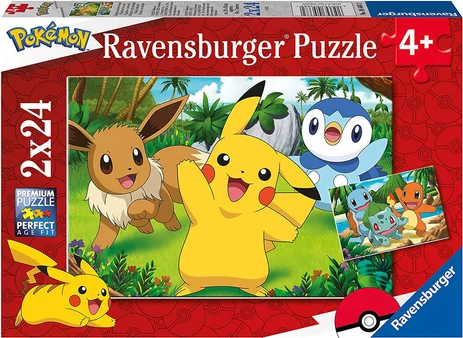 POKEMON - Pikachu and his friends - 2 Puzzle 24P