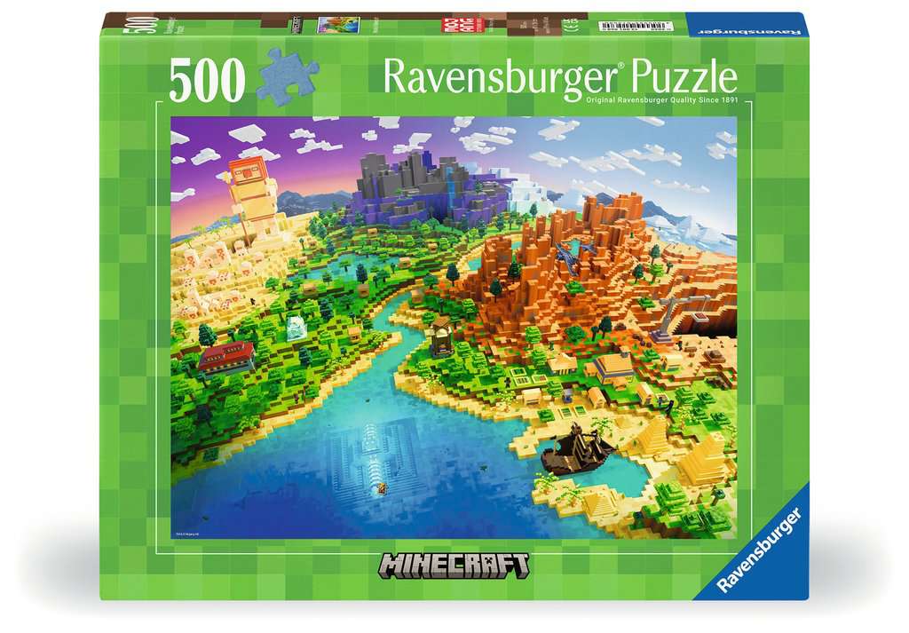 MINECRAFT - Puzzle 500P
