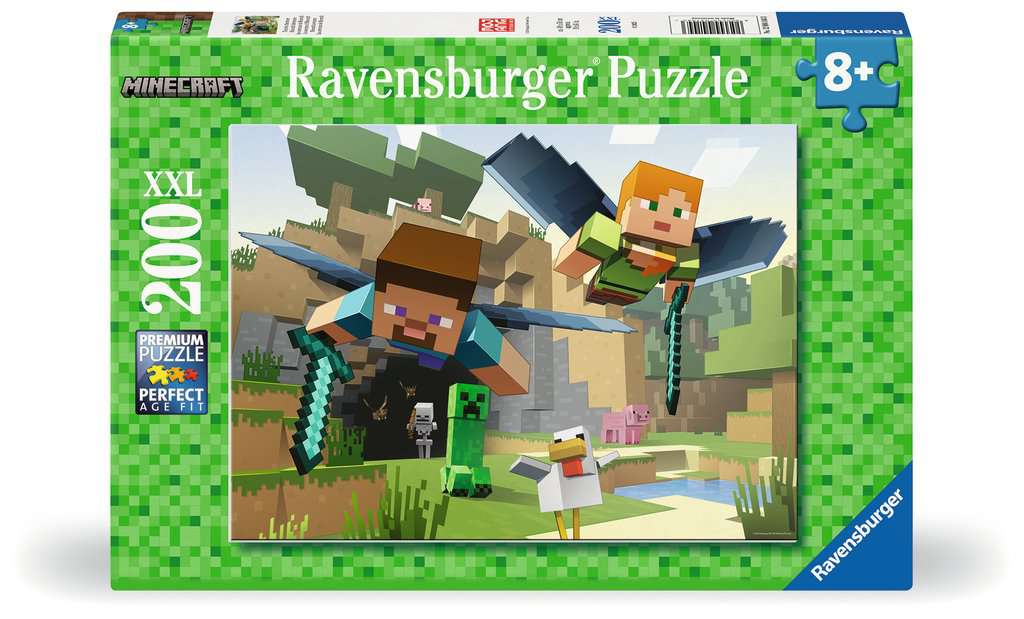 MINECRAFT - Minecraft's adventures - Puzzle 200P XXL
