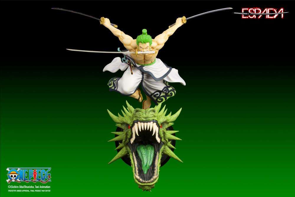 ONE PIECE - Roronoa Zoro - Wall Statue PVC 1/8 32cm