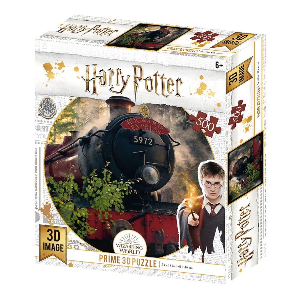 HARRY POTTER - Hogwarts Exp. - Lenticular Puzzle 3D 500P '61x46cm'