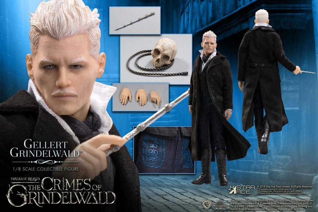 FANTASTIC BEASTS 2 - Movie Figures 1/8 - Gellert Grindelwald - 23cm
