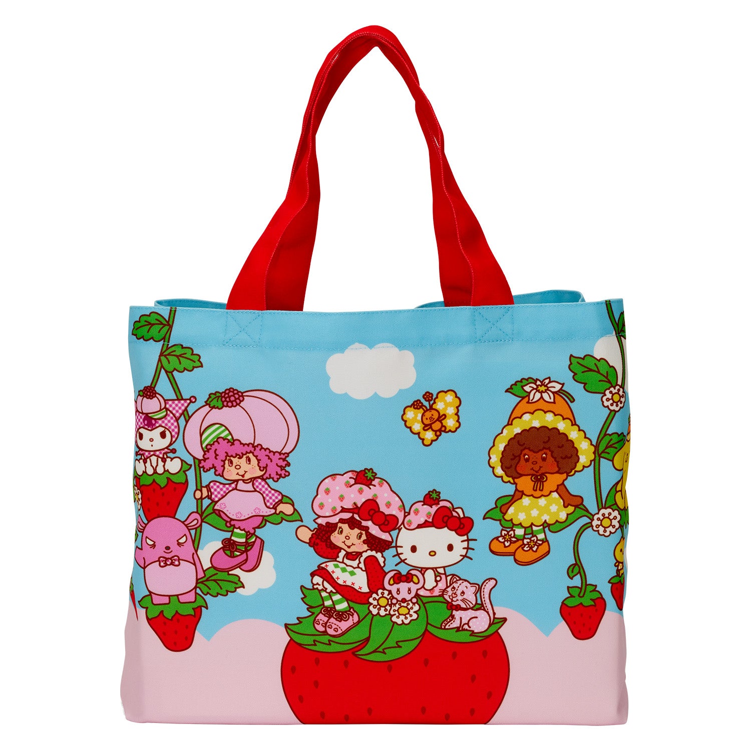 SANRIO X STRAWBERRY SHORTCAKE - Canvas Tote Bag Loungefly