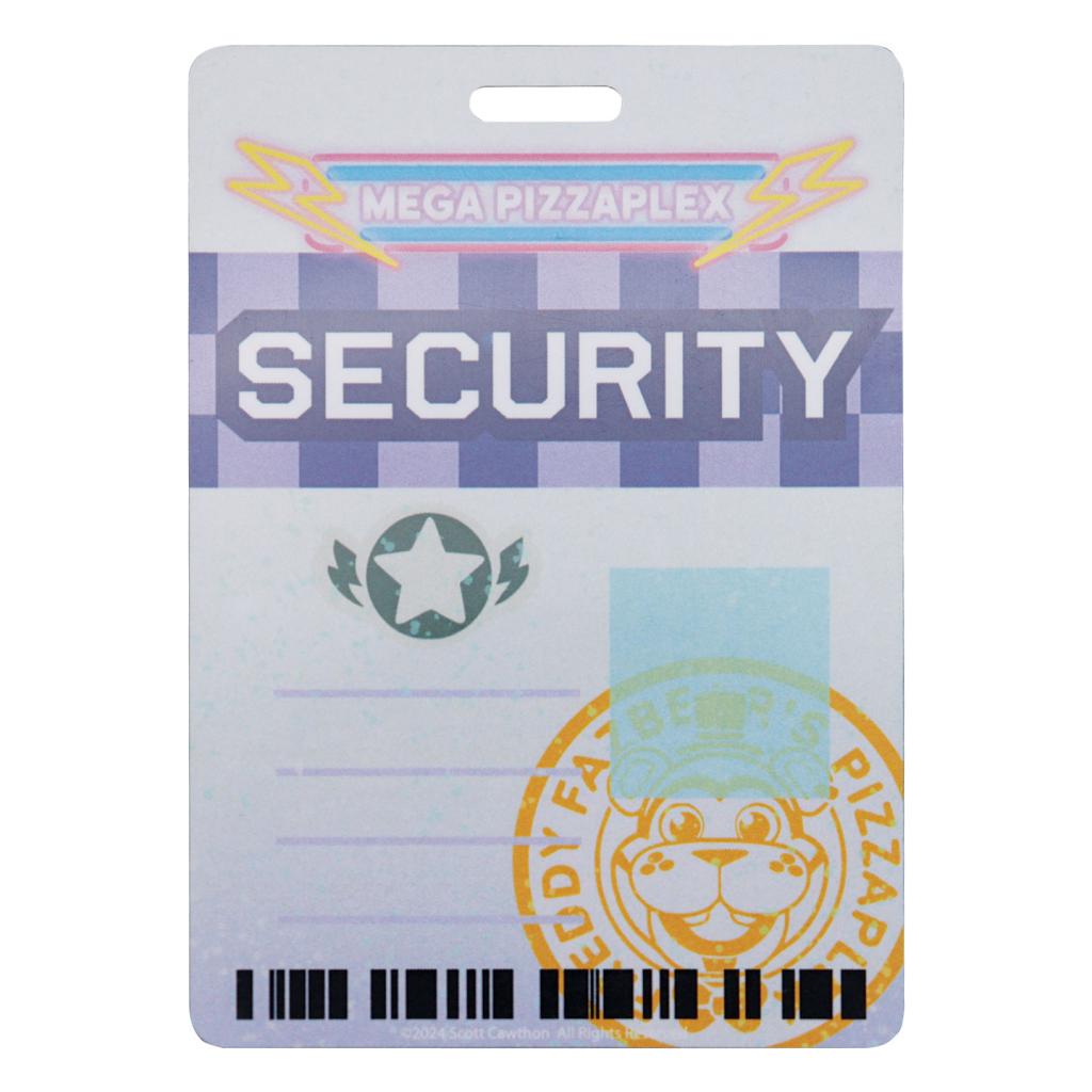 FIVE NIGHTS AT FREDDY'S - Replica Security Badge - Limited Edition