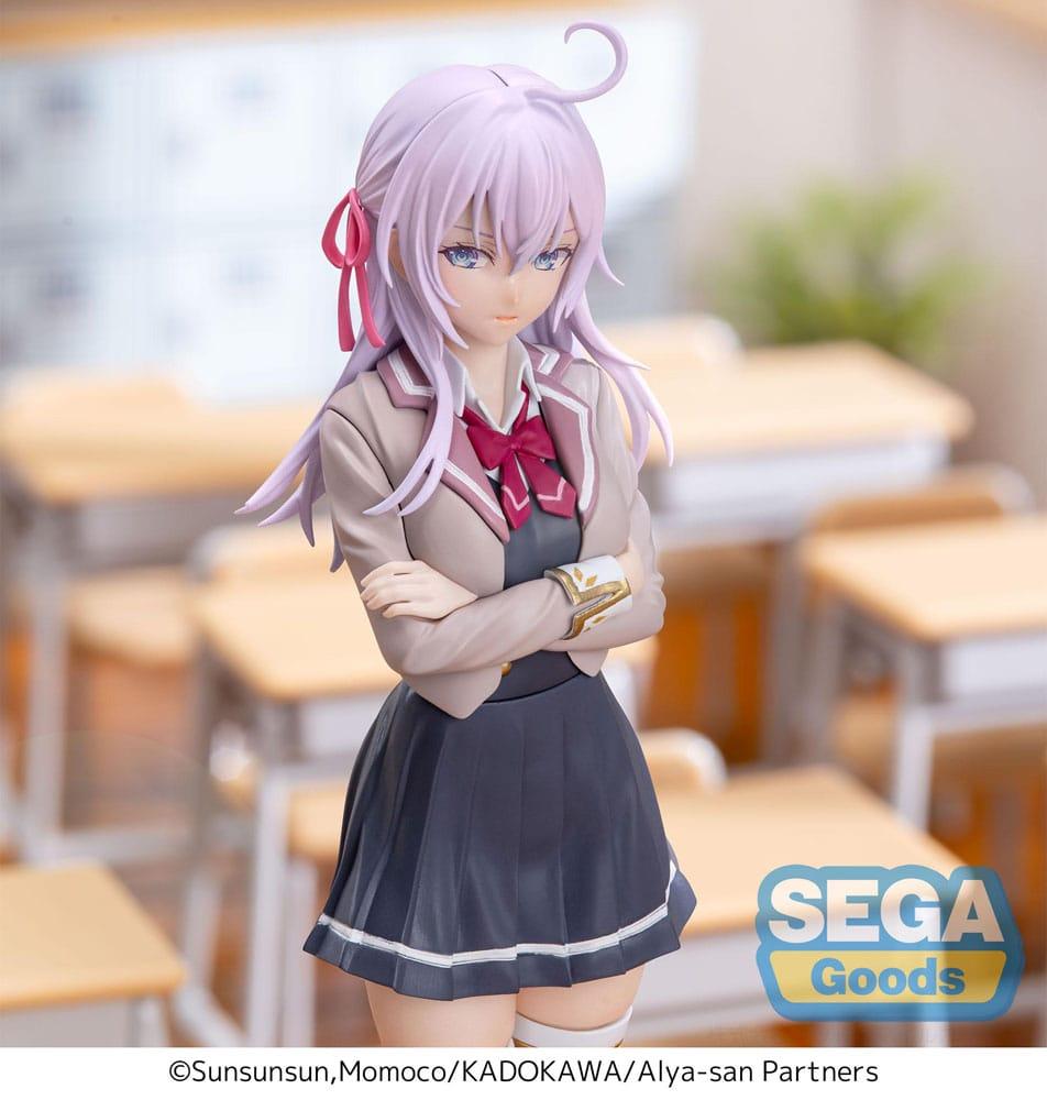 ALYA SOMETIMES HIDES HER FEELINGS .. - Alya - Statue Luminasta 18cm