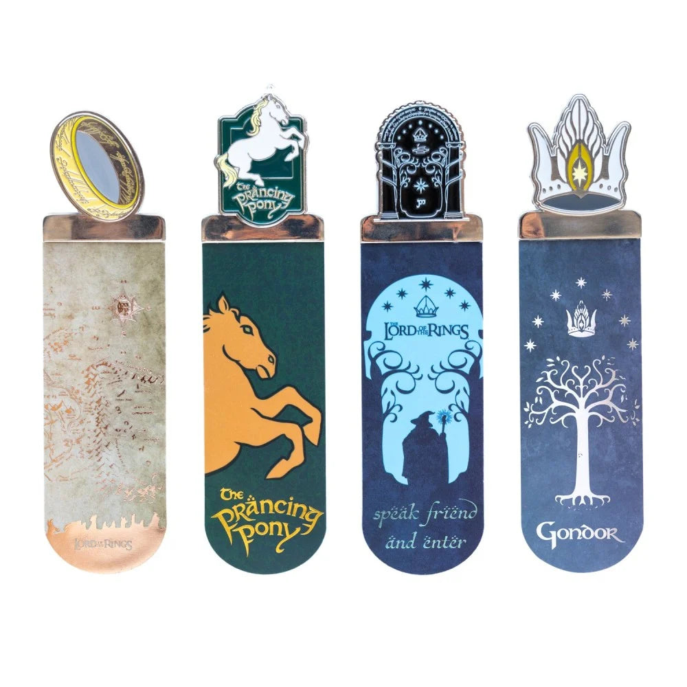 LORD OF THE RINGS - Set of 4 Bookmark