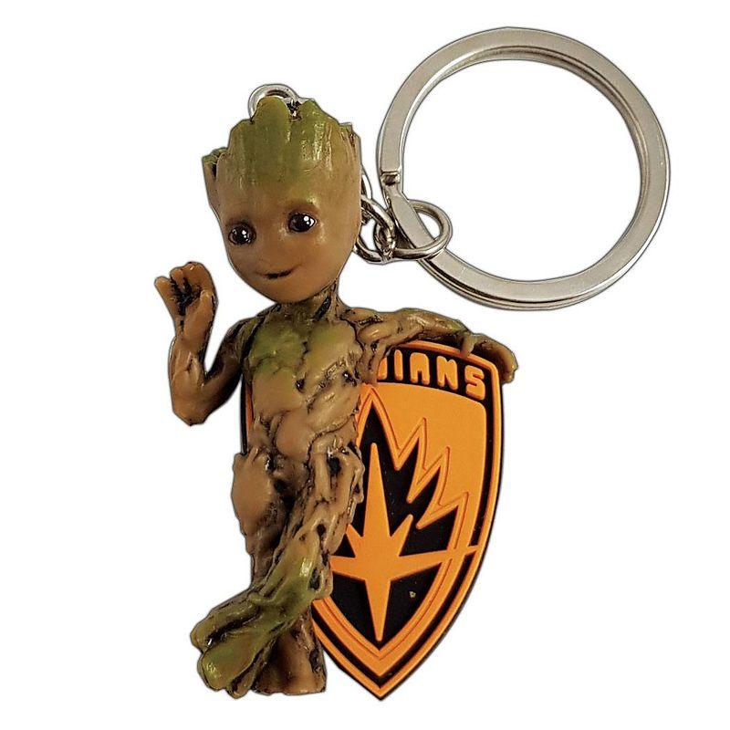 MARVEL - 3D PVC Keychain Blister Box - Baby Groot
