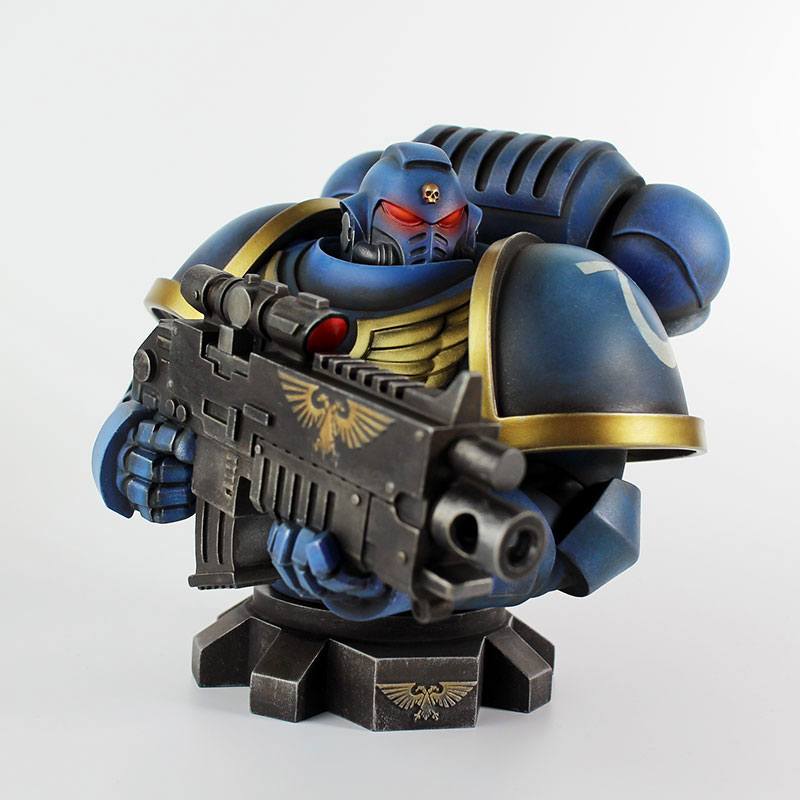 WARHAMMER 40K - Bust - Ultra Marine Primaris - 16cm