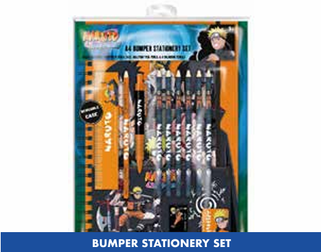 NARUTO - A4 Bumper Stationary Set