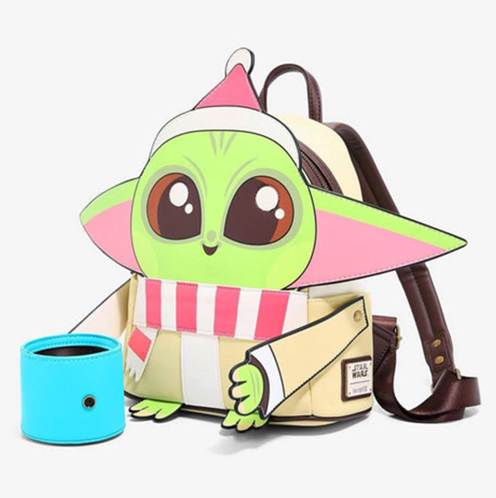 THE MANDALORIAN - Grogu "Xmas" - Mini Backpack Loungefly