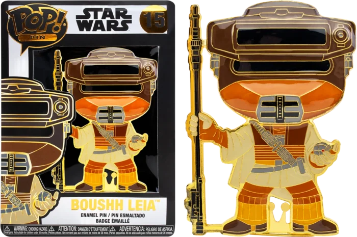 STAR WARS - Pop Large Enamel Pin N° 15 - Boushh Leia