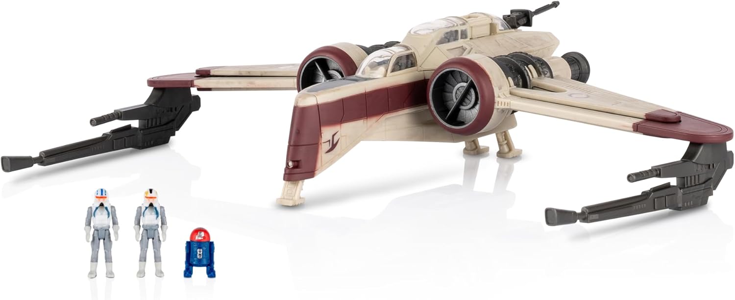 STAR WARS - Deluxe Vehicle (8" Vehicle & Figure) - ARC 170- Series 8