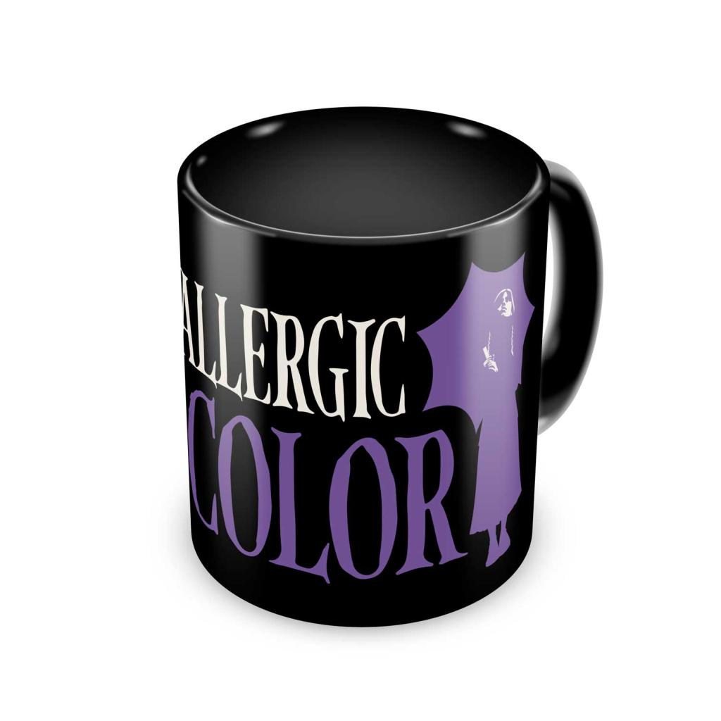 MERCREDI - 'Je suis Allergique aux Couleurs' - Mug 350ml