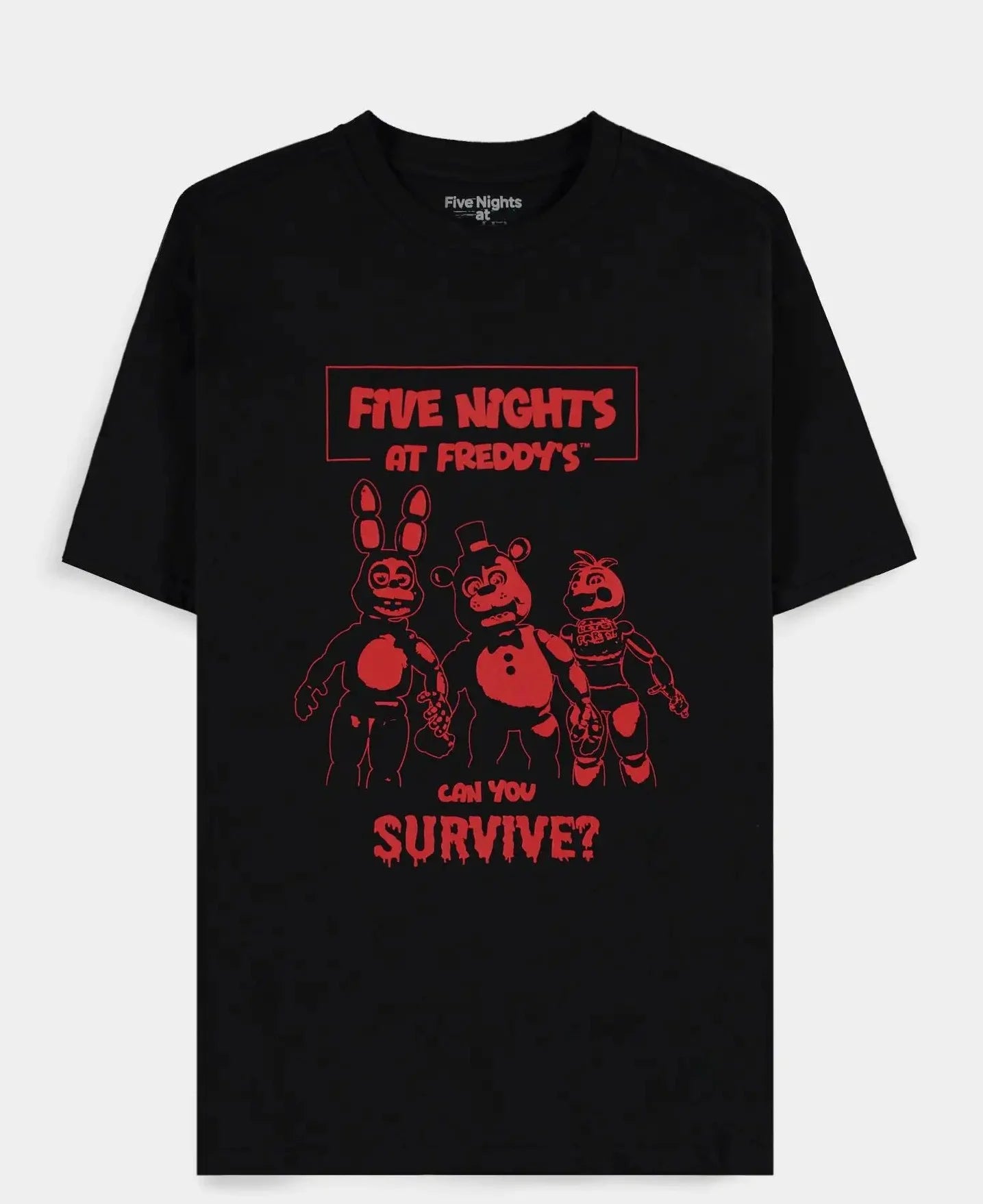 FIVE NIGHTS AT FREDDY'S - Can you survive - Men's T-shirt (L)