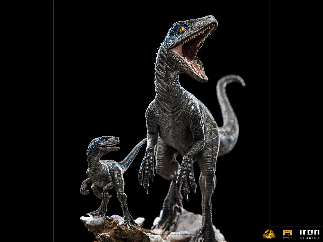 JURASSIC WORLD - Blue et Beta - Statuette Art Scale Deluxe 1/10