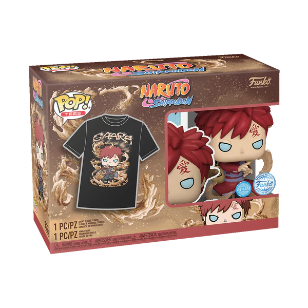 NARUTO - POP N° XXX - Gaara (Glitter) + T-shirt (S)