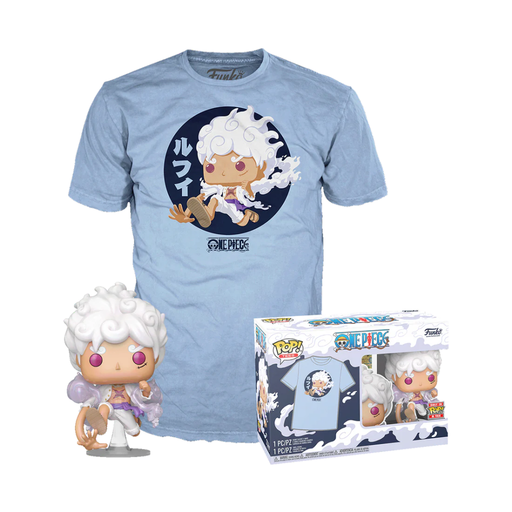 ONE PIECE - POP N° 1607 - Luffy Gear Five + Tee (L)