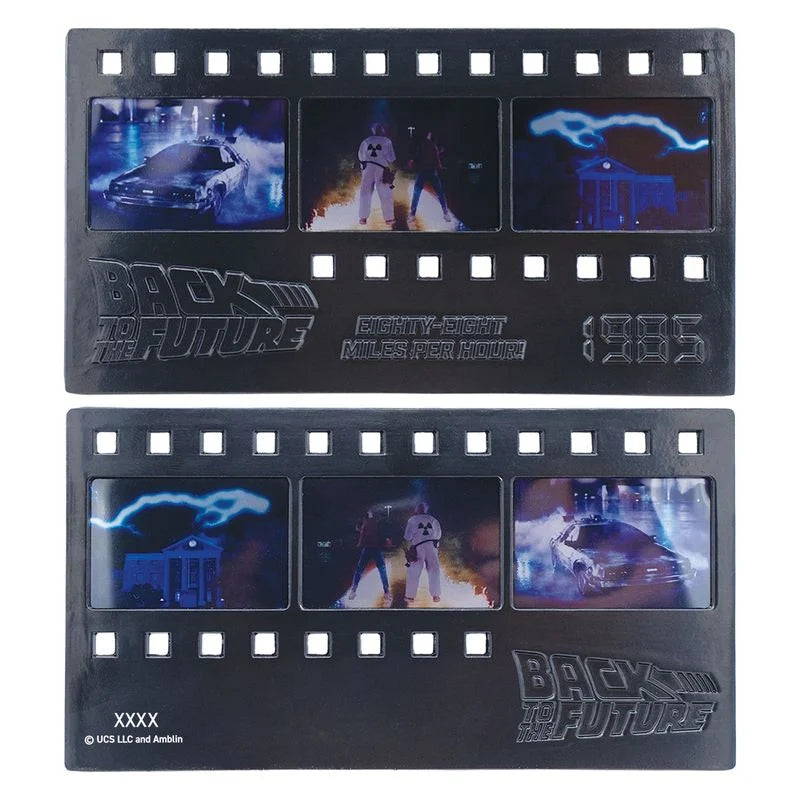 BACK TO THE FUTURE - Metal Film Strip Collectible