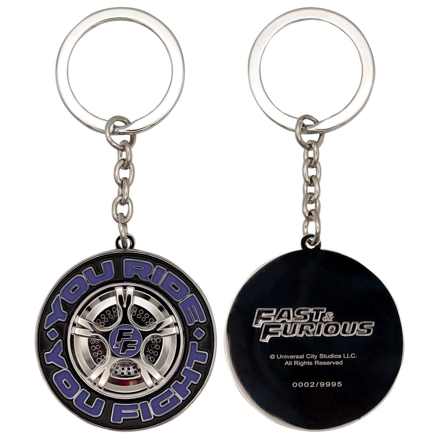 FAST & FURIOUS - You Ride You Fight - Limited Edition Keyring