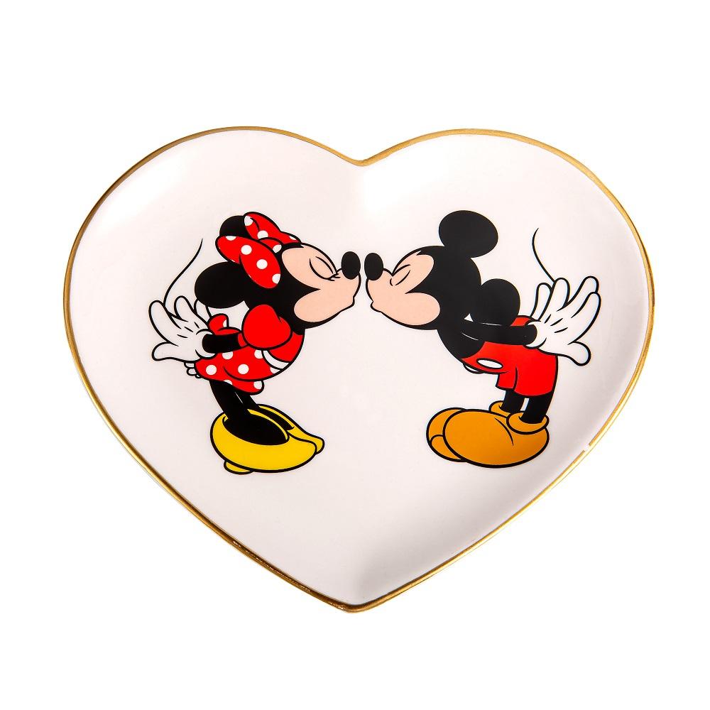 MICKEY + MINNIE - Trinket Tray 16,6x14,2x2 cm