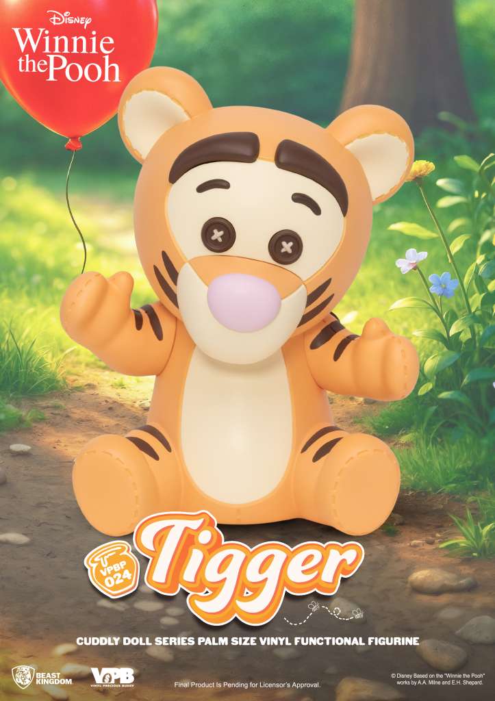DISNEY - Tigger - Bank Cuddly Doll 12cm