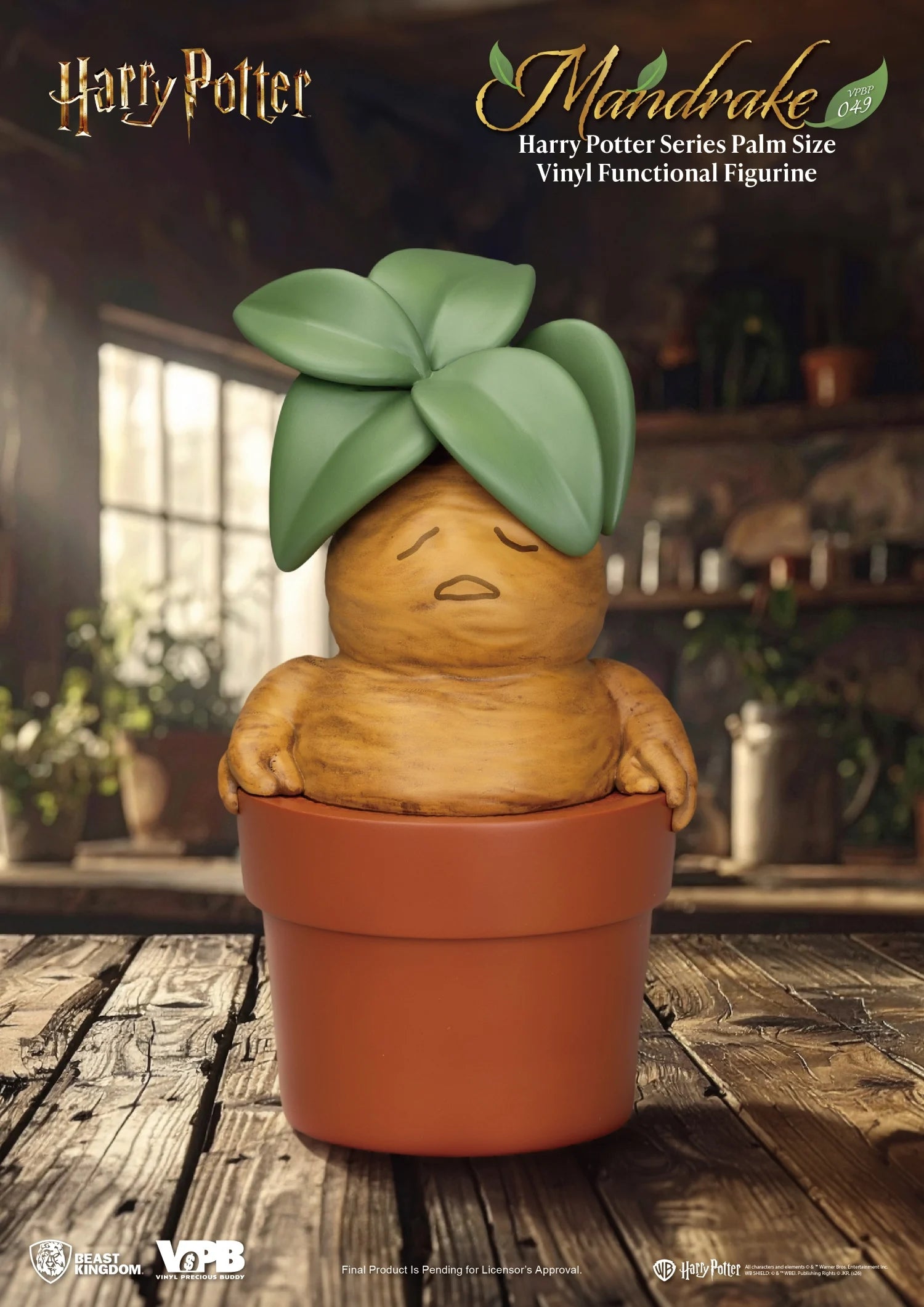 HARRY POTTER - Mandrake - Bank Vinyl Figure 13.6cm