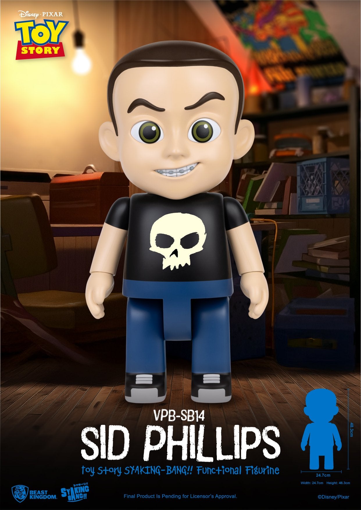 TOY STORY - Sid Phillips - SYAKING-BANG Bank 48.3cm