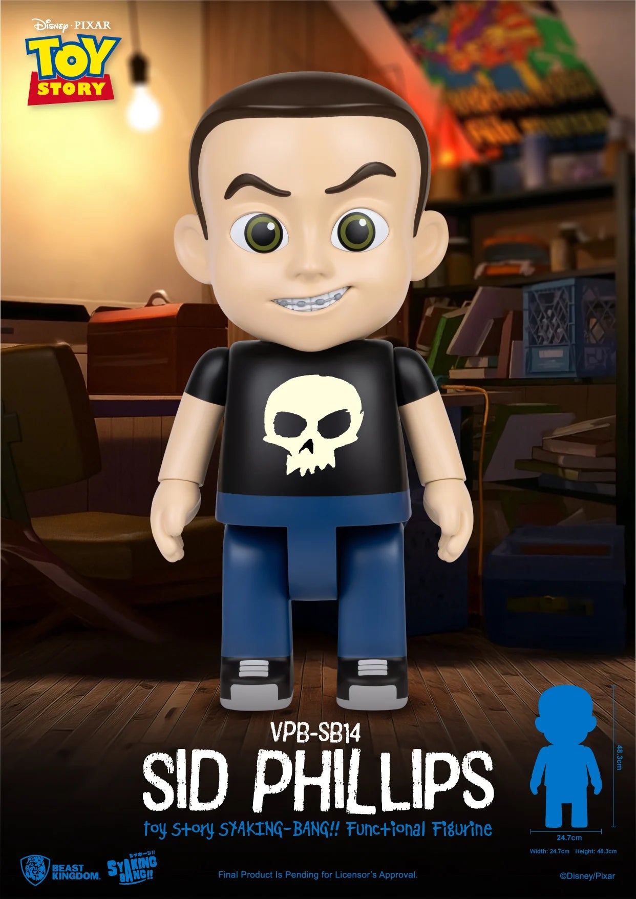 TOY STORY - Sid Phillips - SYAKING-BANG Bank 48.3cm