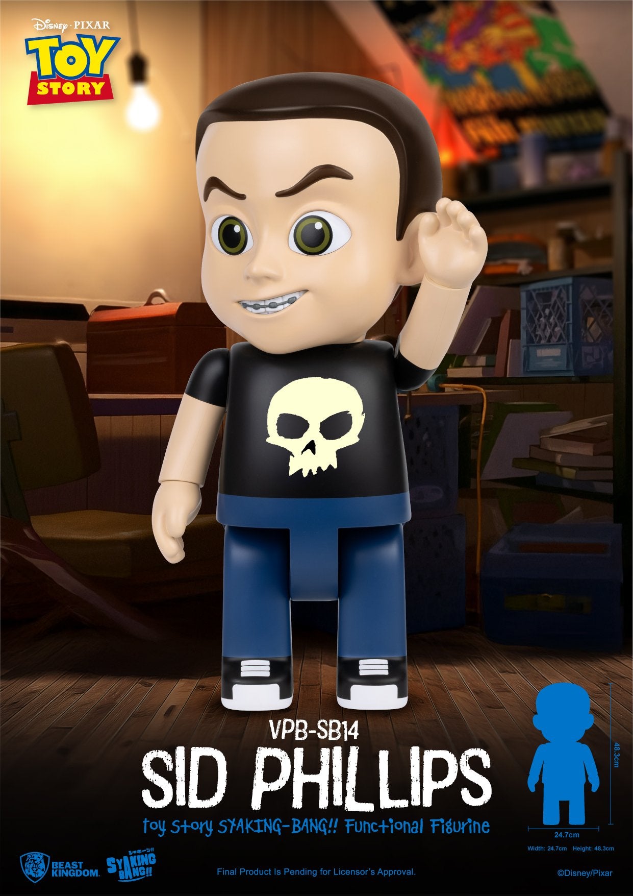 TOY STORY - Sid Phillips - SYAKING-BANG Bank 48.3cm