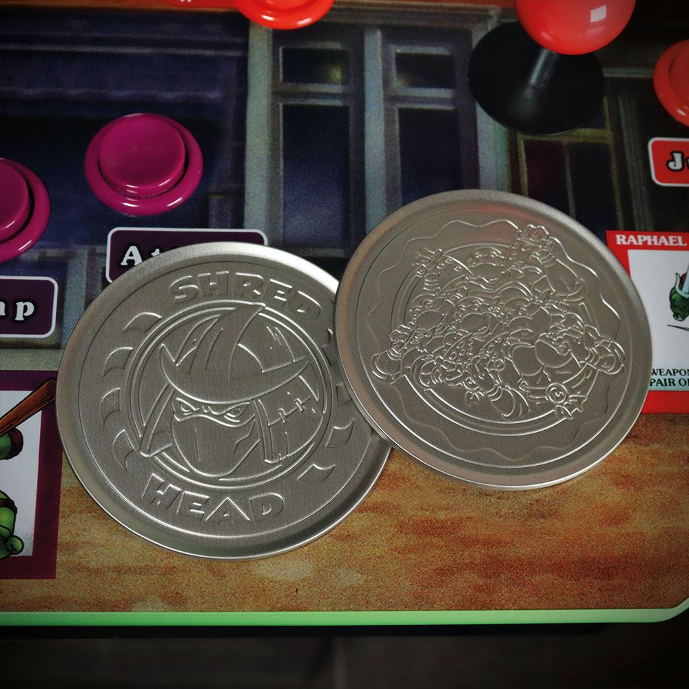 TMNT - 4 metal coasters