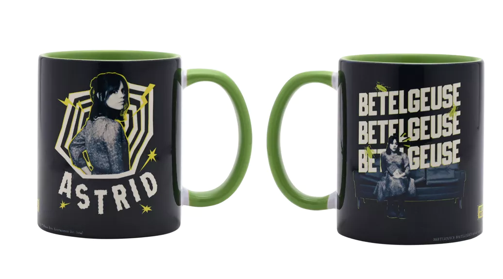 BEETLEJUICE - Black&Green - Astrid - Inner Colored Mug - 10Oz