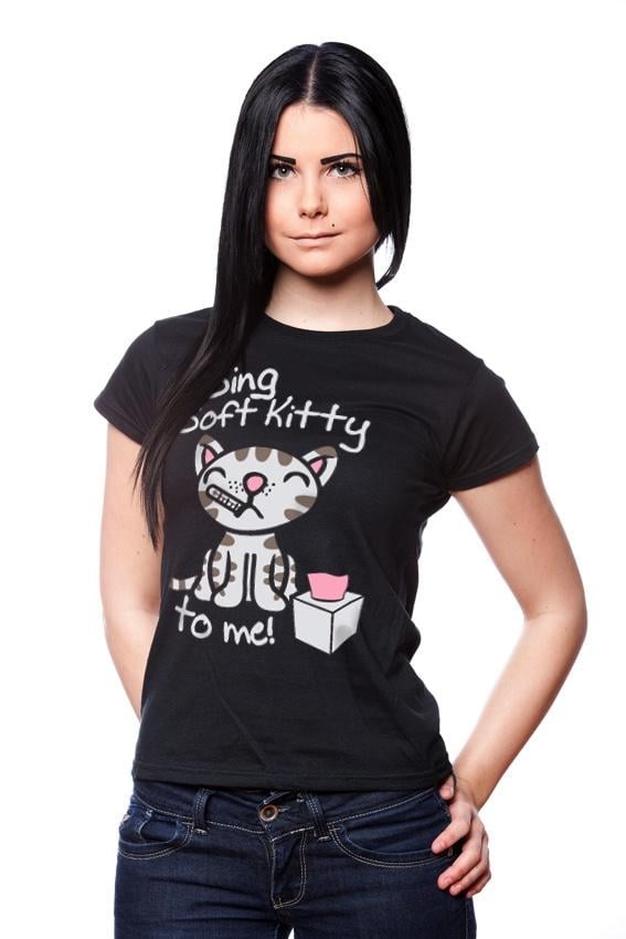 THE BIG BANG - T-Shirt GIRL Sing Soft Kitty For Me (L)