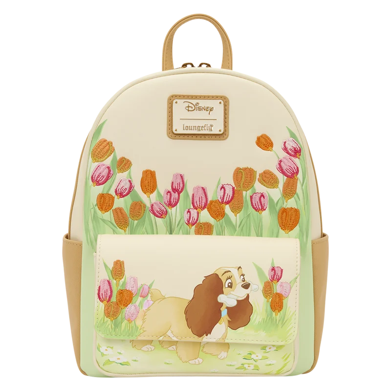 LADY AND THE TRAMP - Pastel Tulip - Mini Backpack LoungeFly