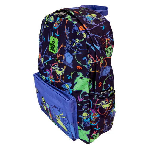DISNEY - Nightmare Before Christmas - Nylon Backpack LoungeFly
