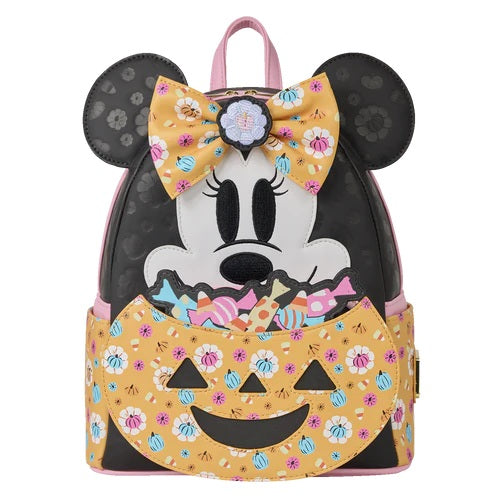 DISNEY - Minnie Mouse "Pumpkin" - Mini Backpack LoungeFly