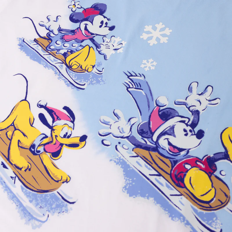 MICKEY & FRIENDS - Winter Wonderland - T-Shirt Unisex Loungefly (M)