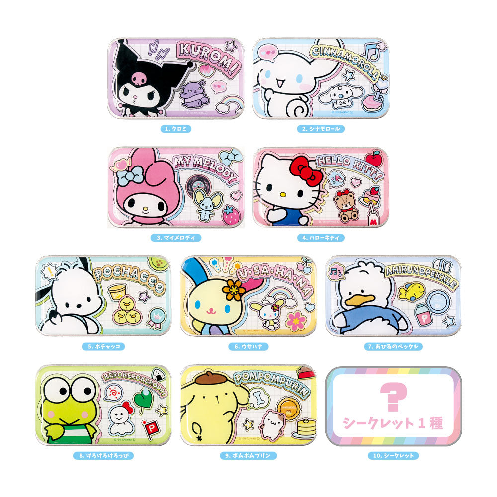SANRIO CHARACTERS - Secret Mini Slide Can Case (14x7 Cm) - BLIND BOX