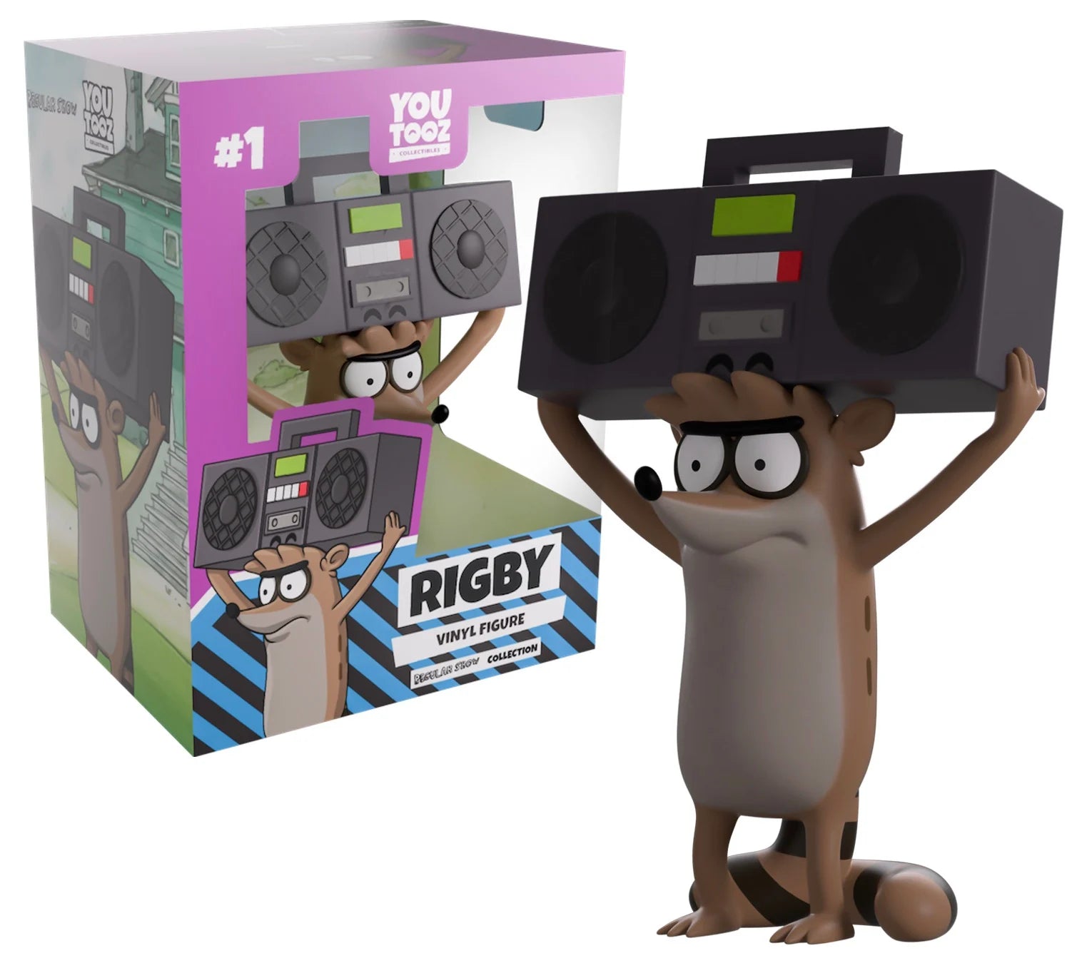 REGULAR SHOW - Rigby - Figure Youtooz 12cm