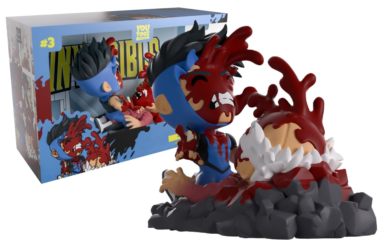 INVINCIBLE - Invincible vs Conquest - Figure Youtooz 12cm