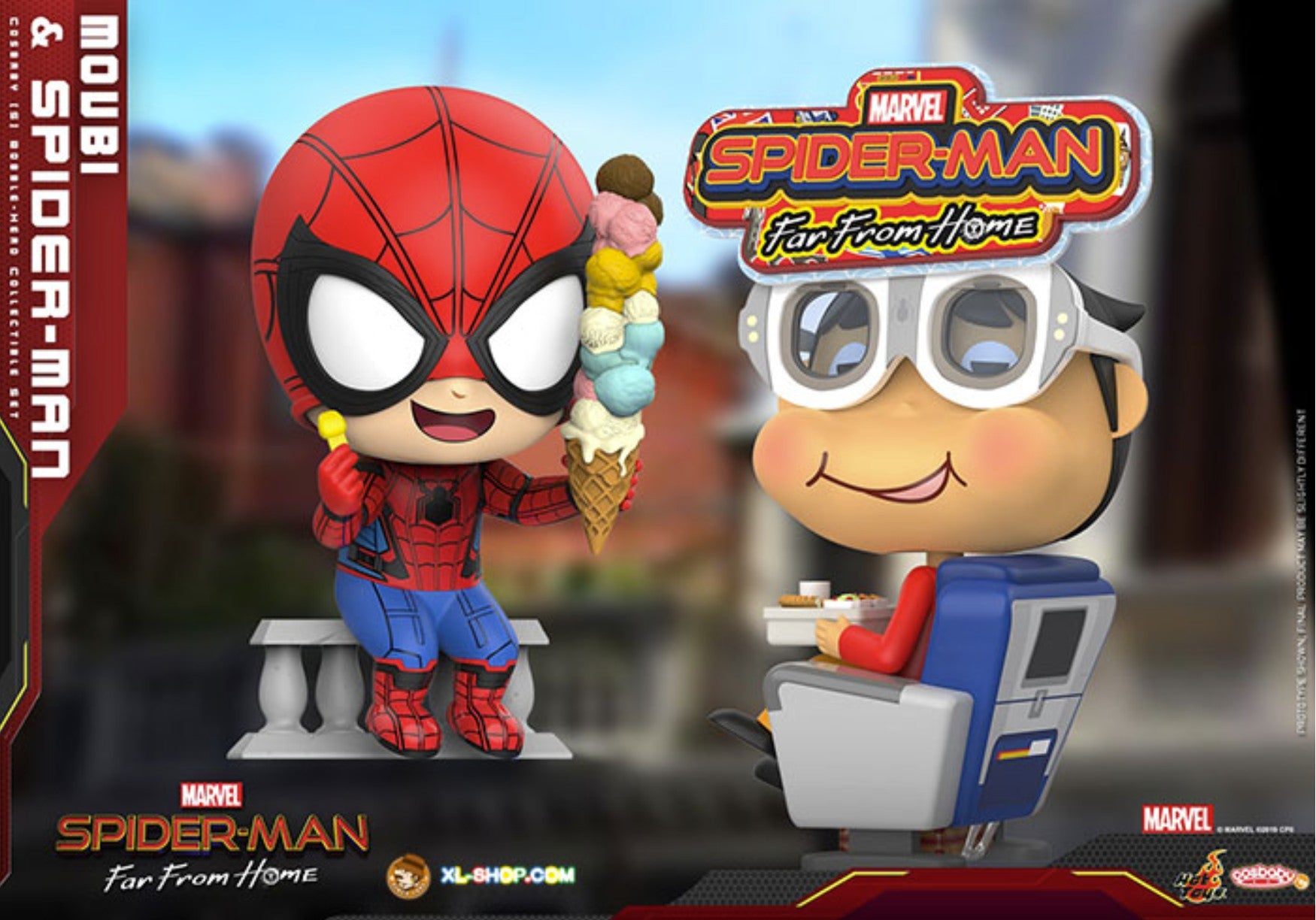 SPIDERMAN - Cosbaby - Wave 5 - Movbi & Spider-Man Set