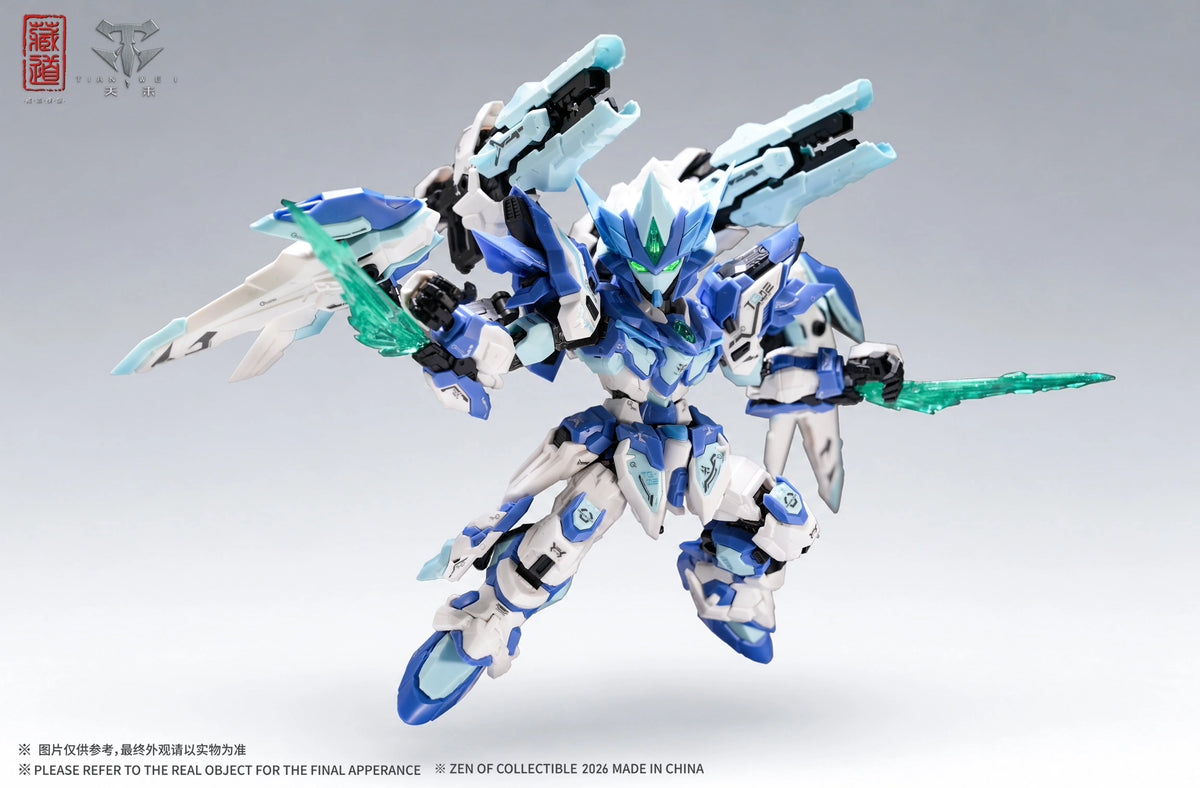 ZEN OF Collectible - CD-TGM-01C Tgm Tian Fa Blue LE - Model Kit 14cm