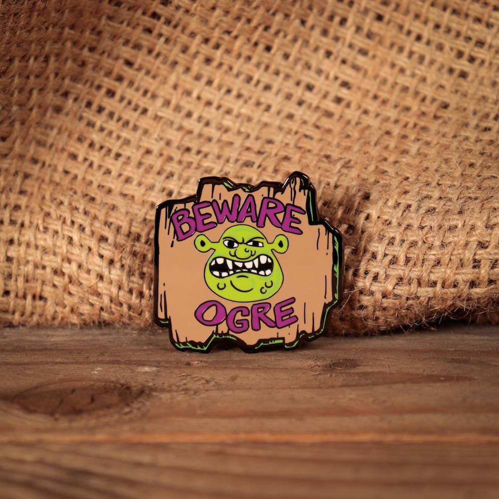 SHREK - Beware Ogre - Limited Edition Pin's