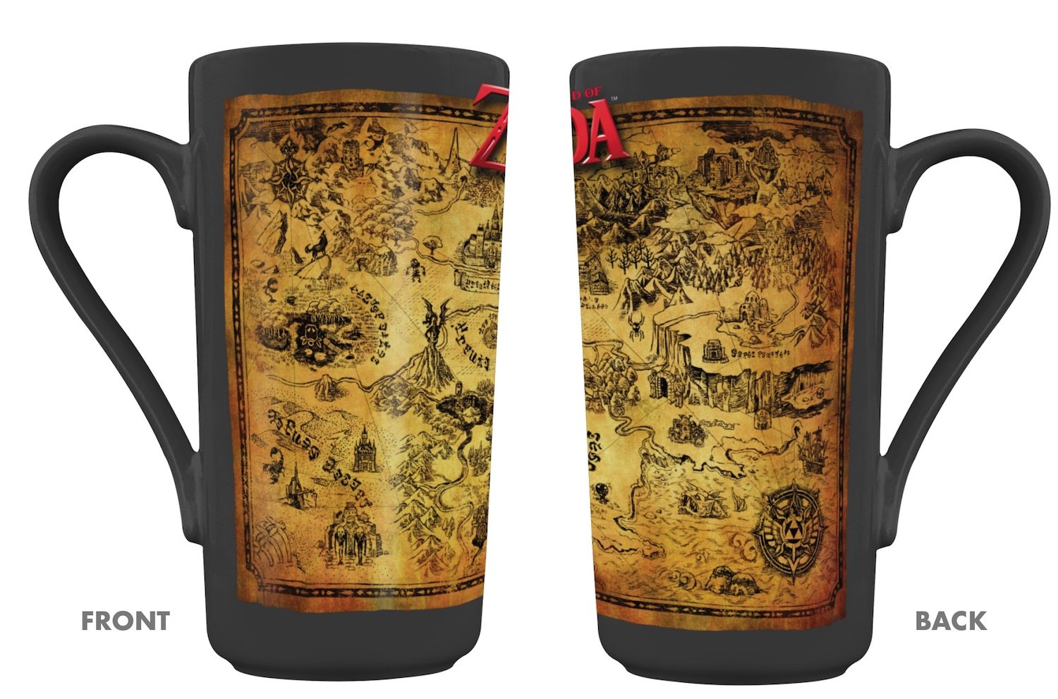 ZELDA - Map - Latte Mug 16,5oz