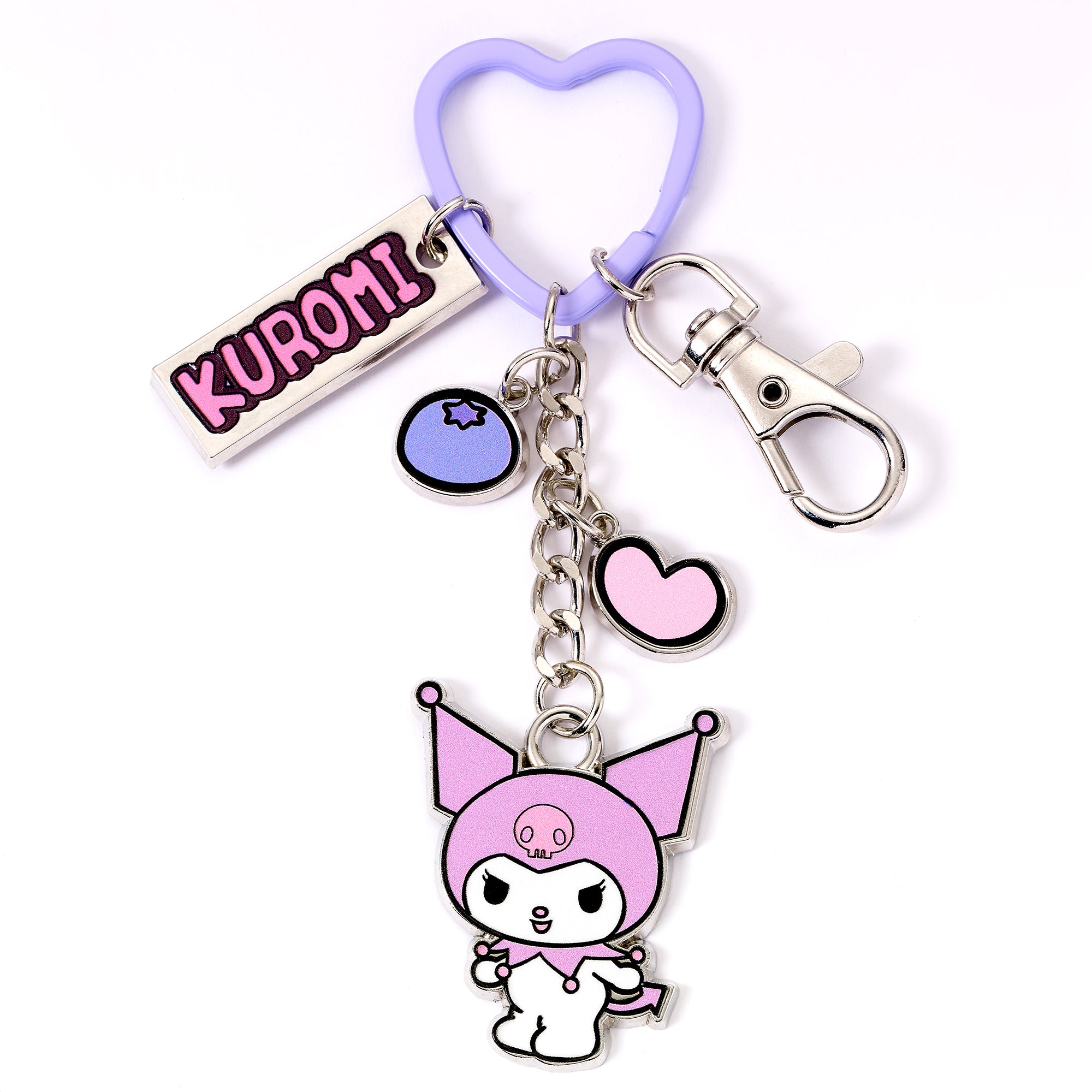 KUROMI - Blueberry - Keychain with Charms