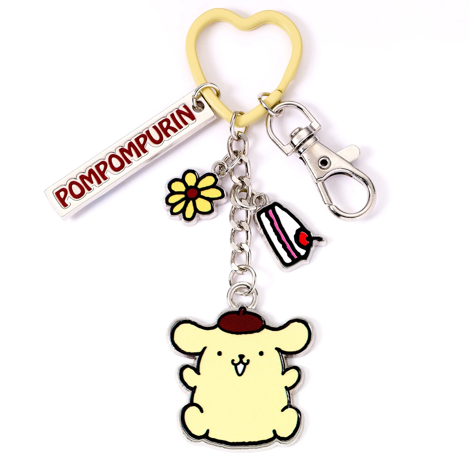 HELLO KITTY - Pompompurin - Keychain with Charms