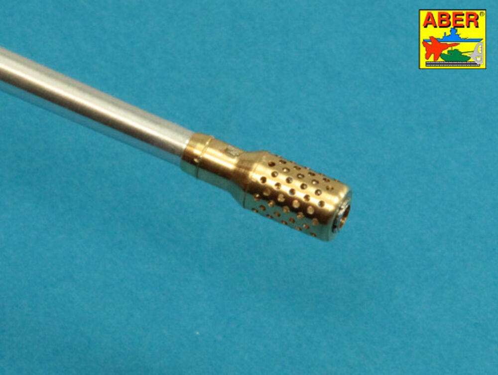 10,5cm KwK L/70 barrel with perforated muzzle brake for German Pz.Kpfw. VII L��we or VK 7201(K)